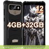 HOTWAV T5 Pro (2024) Móvil Resistente - 4GB RAM+32GB ROM(TF 1TB), 7500mAh Telefono Irrompible Android 