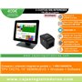 TPV Compacto NCR 15" core i3 - 8GB Ram - 120GB SSD - Windows y software TPV + Impresora 80mm
