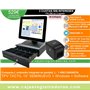TPV Compacto NCR 15" core i3 - 8GB Ram - 120GB SSD - Windows y software SYSME TPV + Cajón + Impresora 80mm