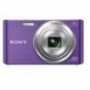 KIT CAMARA DIGITAL SONY KW830V 20.1MP ZO 8X VIDEO HD VIOLETA + FUNDA + SD 8GB