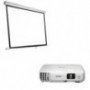 VIDEOPROYECTOR EPSON EB-S18 + PANTALLA