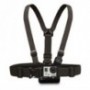ACCESORIO ARNES / SOPORTE PARA EL PECHO PHOENIX PARA CAMARA SPORT & GO PRO HERO 4/3+/3/2/1 DE COLOR NEGRO CHEST BODY STRAP