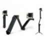 SOPORTE 3 MODOS PARA CAMARA GOPRO