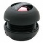 MINI ALTAVOZ PORTATIL PHOENIX MINIBOOM UNIVERSAL JACK 3.5MM CON BATERIA NEGRO