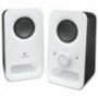 ALTAVOCES LOGITECH MULTIMEDIA Z150 2.0/ BLANCOS/ 6W