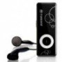 REPRODUCTOR MP3 TRANSCEND 8GB T.SONIC 300/ NEGRO