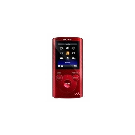 REPRODUCTOR MP3 SONY 4GB LCD ROJO