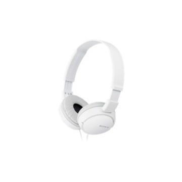 AURICULARES SONY MDRZX110APW / BLANCO / PLEGLABLE / MICROFONO