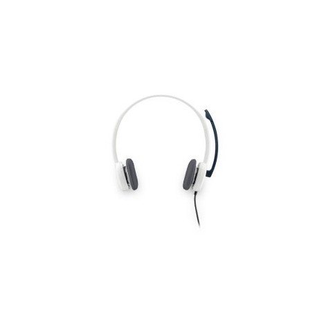 AURICULARES CON MICROFONO LOGITECH HEADSET H150 BLANCO