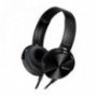AURICULARES SONY MDRXB450APB PLEGABLES CARCASA DE ALUMINIO NEGRO