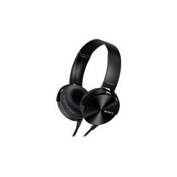 AURICULARES SONY MDRXB450APB PLEGABLES CARCASA DE ALUMINIO NEGRO