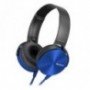 AURICULARES SONY MDRXB450APB PLEGABLES CARCASA DE ALUMINIO AZUL