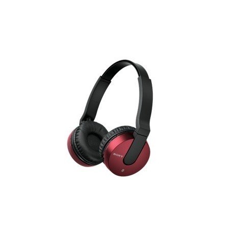 AURICULARES SONY MDRZX550BNR / ROJO / BLUETOOTH / INALAMBRICOS / REDUCCION DE RUIDOS / MICROFONO