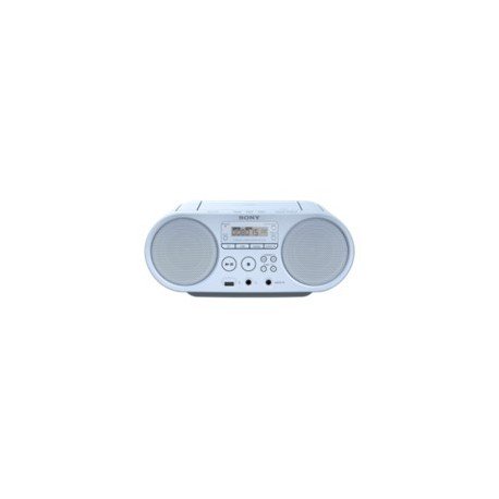 RADIO CD MP3 SONY ZSPS50L AZUL CLARO