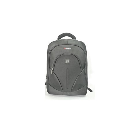 MOCHILA PORTATIL PHOENIX OXFORD DE 15.6" HASTA 17.3" / NETBOOK HASTA 12" / TABLET HASTA 10" NYLON NEGRO
