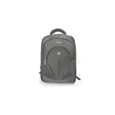 MOCHILA PORTATIL PHOENIX OXFORD DE 15.6" HASTA 17.3" / NETBOOK HASTA 12" / TABLET HASTA 10" NYLON NEGRO
