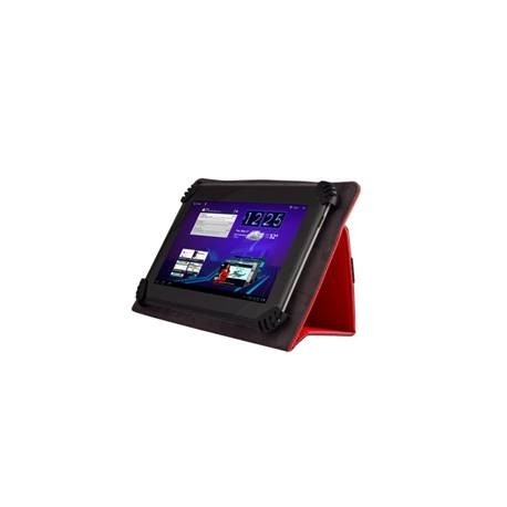 FUNDA BOOK UNIVERSAL PARA TABLET 7'' GREEN GO SEMI RIGIDA ROJO