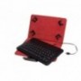 FUNDA UNIVERSAL + TECLADO CON CABLE PHOENIX PARA TABLET / EBOOK 7-8'' NEGRA MICRO USB