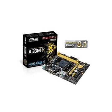 PLACA BASE ASUS AMD A58M-K SOCKET FM2 DDR3x2 2133MHz 32GB DVI-D mATX