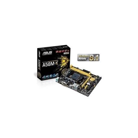 PLACA BASE ASUS AMD A58M-K SOCKET FM2 DDR3x2 2133MHz 32GB DVI-D mATX