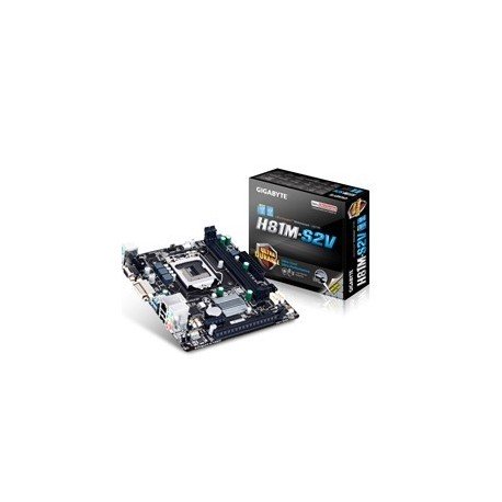 PLACA BASE GIGABYTE INTEL H81M-S2V LGA 1150 DDR3X2 16GB 1600MHZ DVI MICRO ATX