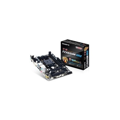 PLACA BASE GIGABYTE AMD F2A68HM-HD2 FM2+ DDR3X2 64GB 2133MHZ DVI HDMI MICRO ATX