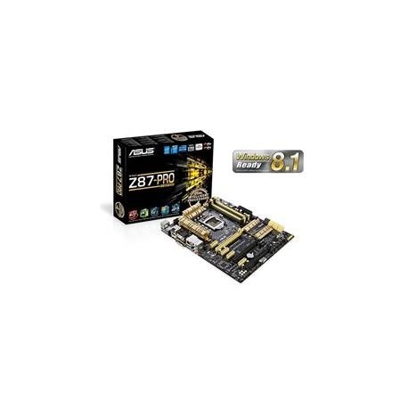 PLACA BASE ASUS INTEL Z87-PRO(VEDITION) SOCKET 1150 DDR3x4 1600MHz 32GB HDMI ATX