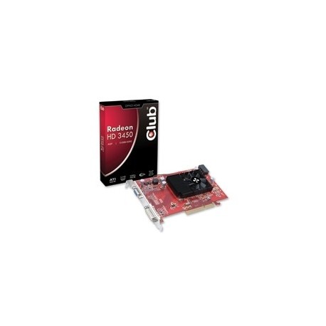 VGA ATI RADEON HD 3452 DDR2 512MB AGP CLUB 3D