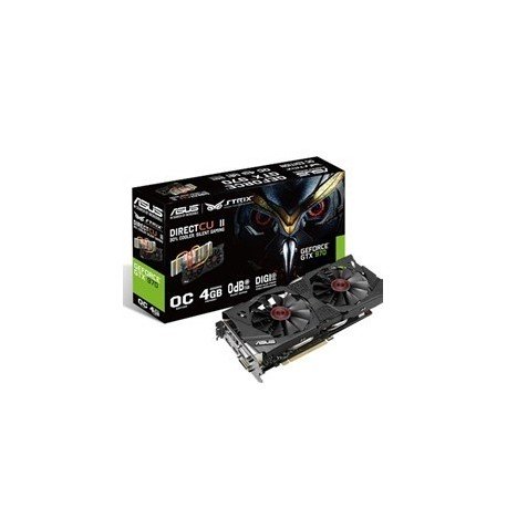 VGA ASUS NVIDA GEFORCE STRIX-GTX970-DC2OC-4GD5 4GB GDDR5 HDMI DVI