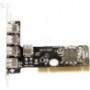 TARJETA PCI 4+1 PUERTOS USB 2.0 480MBPS
