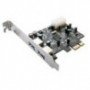 TARJETA PCI EXPRESS X1 2 PUERTOS USB 3.0 5GBPS