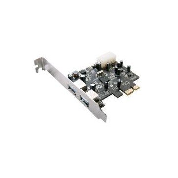 TARJETA PCI EXPRESS X1 2 PUERTOS USB 3.0 5GBPS PERFIL BAJO