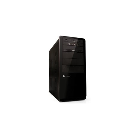 CAJA ORDENADOR SEMITORRE ATX PHOENIX ATX6224-CA FUENTE 550W 2 USB 3 BAHIAS NEGRO