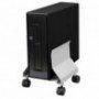 SOPORTE CPU ACERO PHOENIX ADAPTABLE CON RUEDAS GRIS