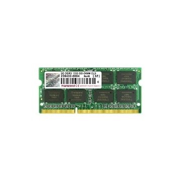 MEMORIA PORTATIL DDR3 2GB 1333 MHZ PC10600 TRANSCEND