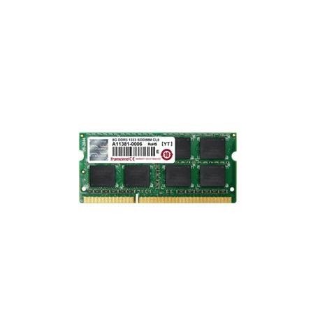 MEMORIA PORTATIL DDR3 4GB 1600 MHZ PC12800 TRANSCEND