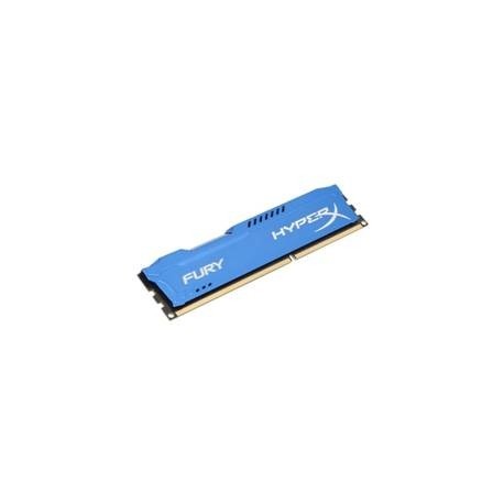 MEMORIA DDR3 4GB 1600 MHZ HYPER X FURY BLUE CL10 DIMM KINGSTON/ NO ECC