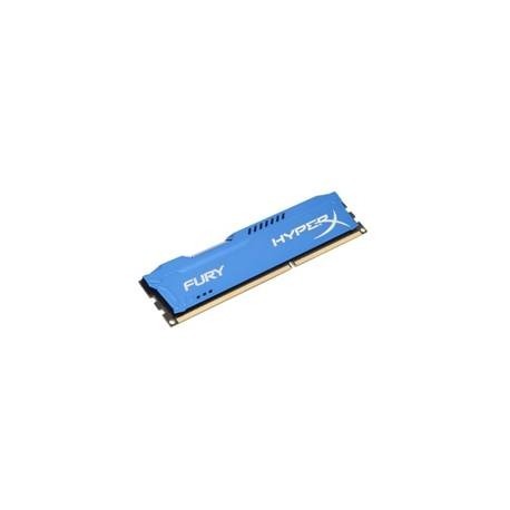 MEMORIA DDR3 8GB 1600 MHZ HYPER X FURY BLUE CL10 DIMM KINGSTON/ NO ECC