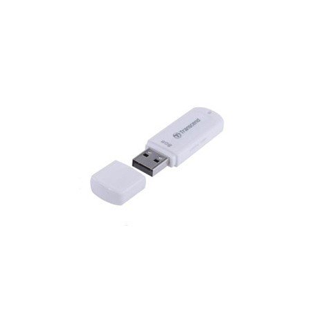 MEMORIA USB 8GB JETFLASH 370 TRANSCEND BLANCO MODELO PARA PERSONALIZAR/ SERIGRAFIAR