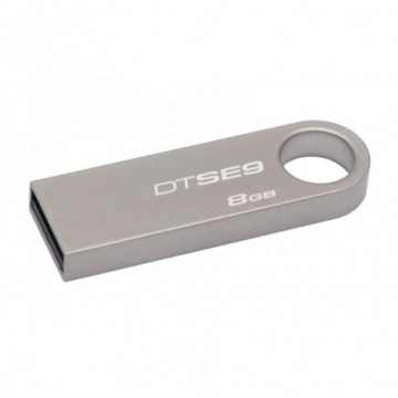 MEMORIA USB 8GB KINGSTON DATATRAVELER SE9H ACERO LLAVERO