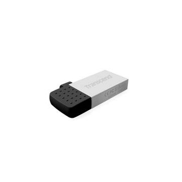 MEMORIA USB TRANSCEND 8GB JETFLASH 380 COLOR PLATA
