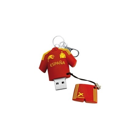 MEMORIA USB JETFLASH PHOENIX 16GB MUÑECO LLAVERO SELECCION ESPAÑOLA