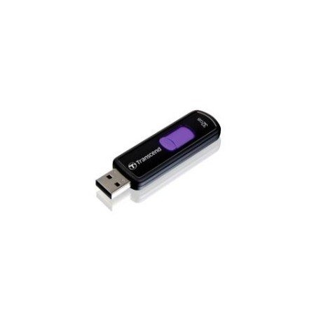 MEMORIA USB 32GB JETFLASH 500 TRANSCEND PURPURA