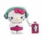 MEMORIA USB TRIBE 8GB HELLO KITTY DJ USB 2.0