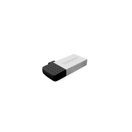 MEMORIA USB TRANSCEND 32GB JETFLASH 380 COLOR PLATA