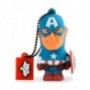 MEMORIA USB TRIBE 8GB MARVEL CAPITAN AMERICA USB 2.0