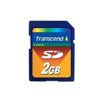 TARJETA MEMORIA SECURE DIGITAL SD 2GB TRANSCEND