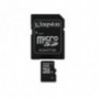TARJETA MEMORIA MICRO SECURE DIGITAL SD HC 16GB KINGSTON + ADAPTADOR SD