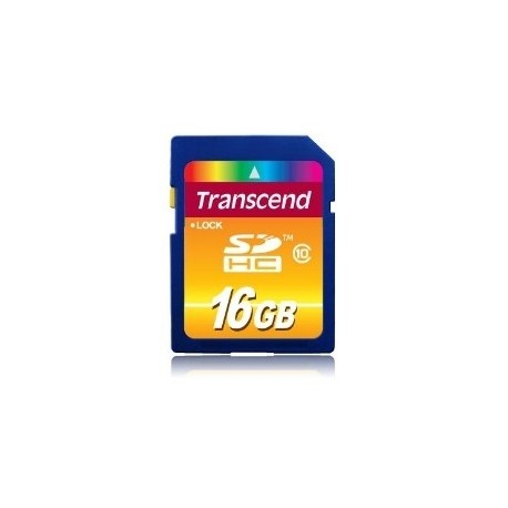 TARJETA MEMORIA SECURE DIGITAL SD HC 16GB TRANSCEND 10Mb/s