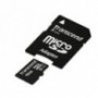 TARJETA MEMORIA MICRO SECURE DIGITAL SD HC 16GB CLASE 10 300X PREMIUM ADAPTADOR SD TRANSCEND